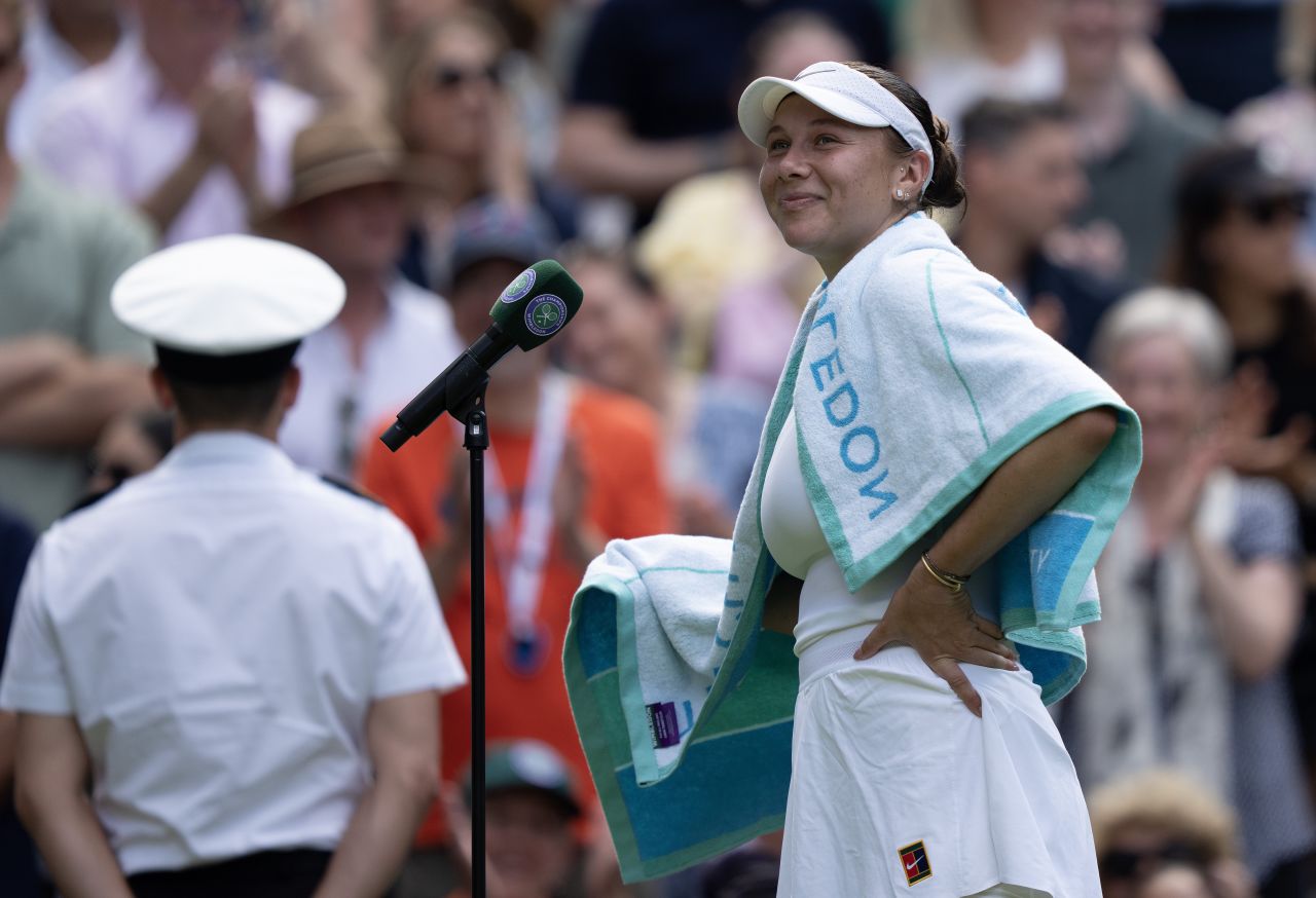 Anisimova looking forward to “super special” Wimbledon final