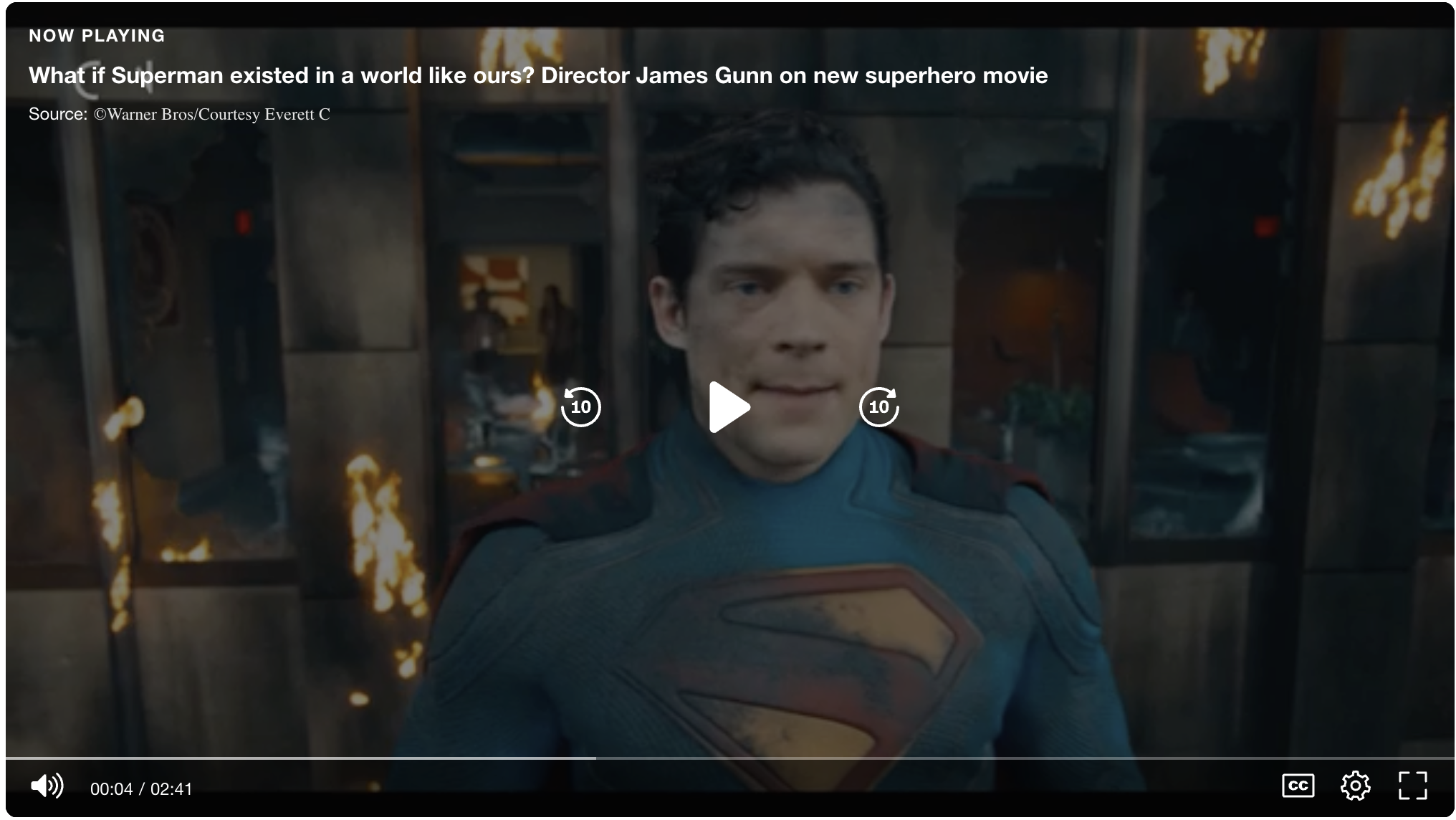 Superman’ director says he found the biggest star in the world and ‘people don’t know it yet