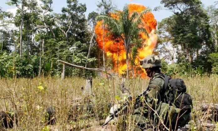 Colombia Airstrike