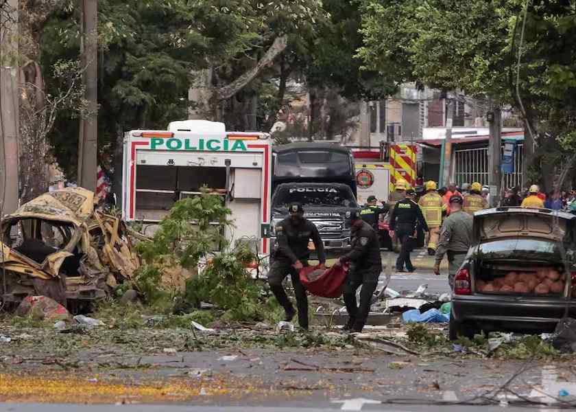 Colombian President Blames Rebels for Highway Bombing That Killed 14 People