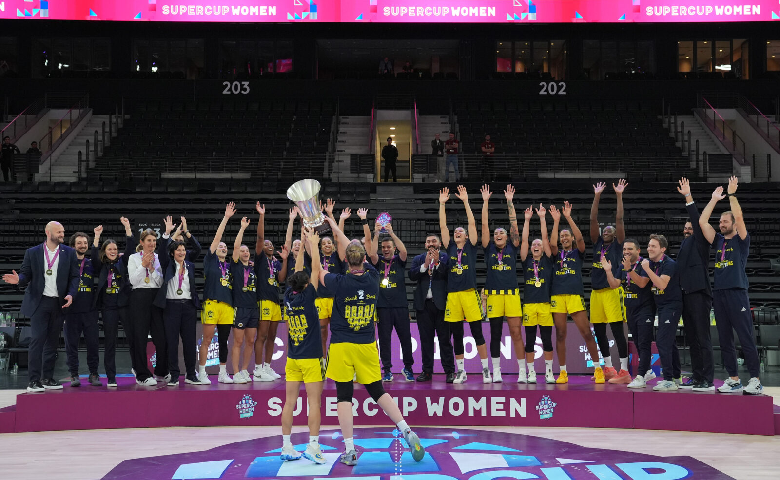 Fenerbahçe Opet Wins Second FIBA Women’s SuperCup, Beats Beşiktaş