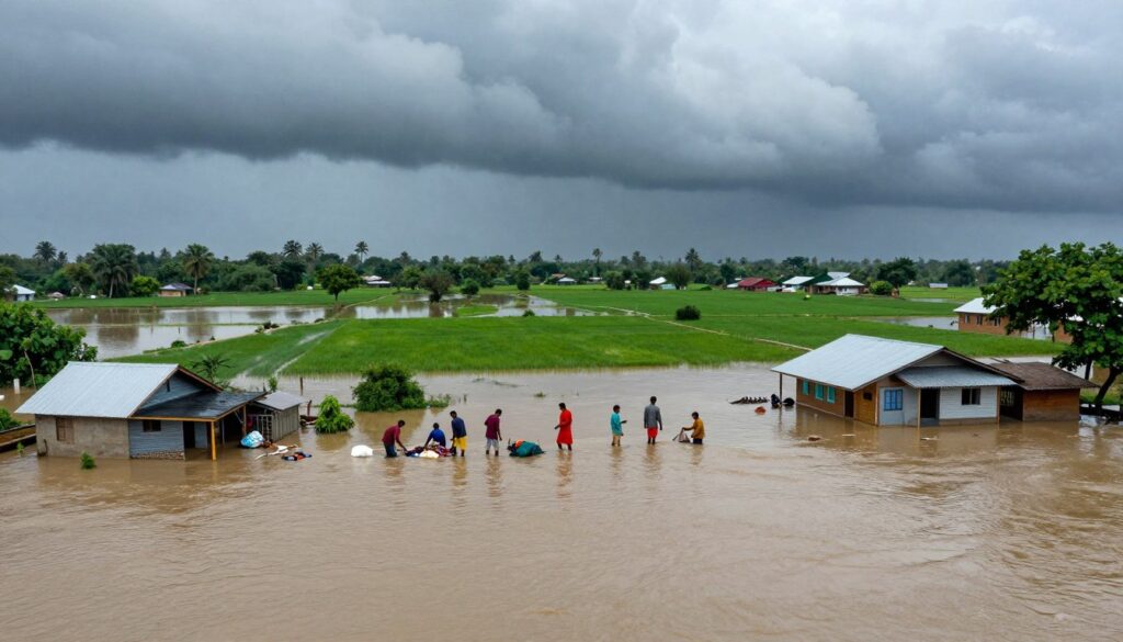 Climate change impact on Sylhet division floods