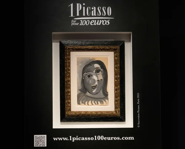Paris Man Wins $1 Million Picasso Painting With $117 Raffle Ticket 1 Paris Man Wins $1 Million Picasso Painting With $117 Raffle Ticket