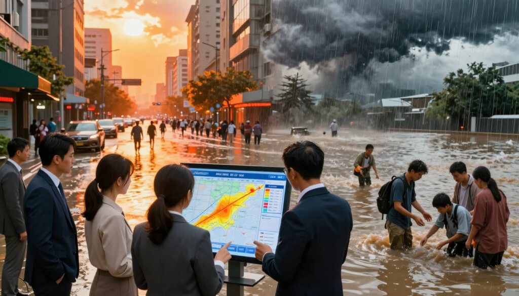 Public health risks in a warming climate