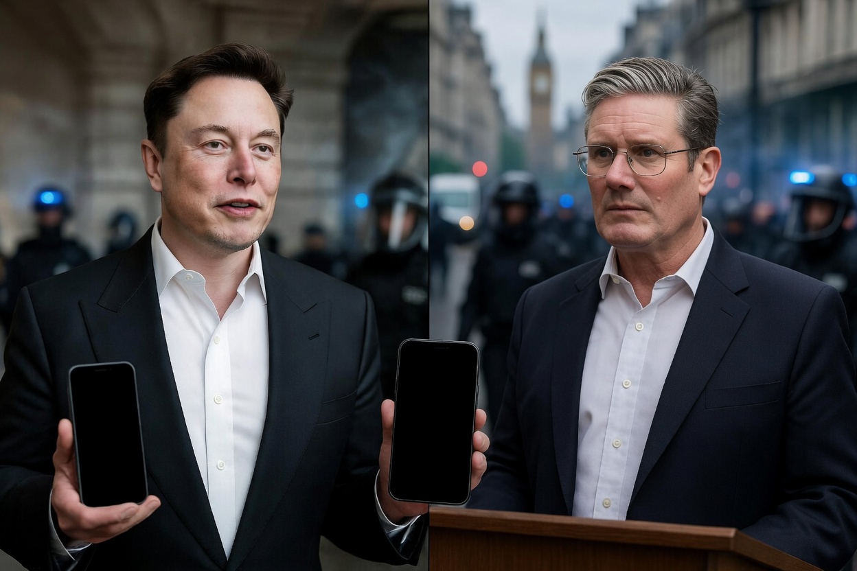 Musk Hits Back After Starmer Criticises ‘Civil War’ Comment on UK Unrest