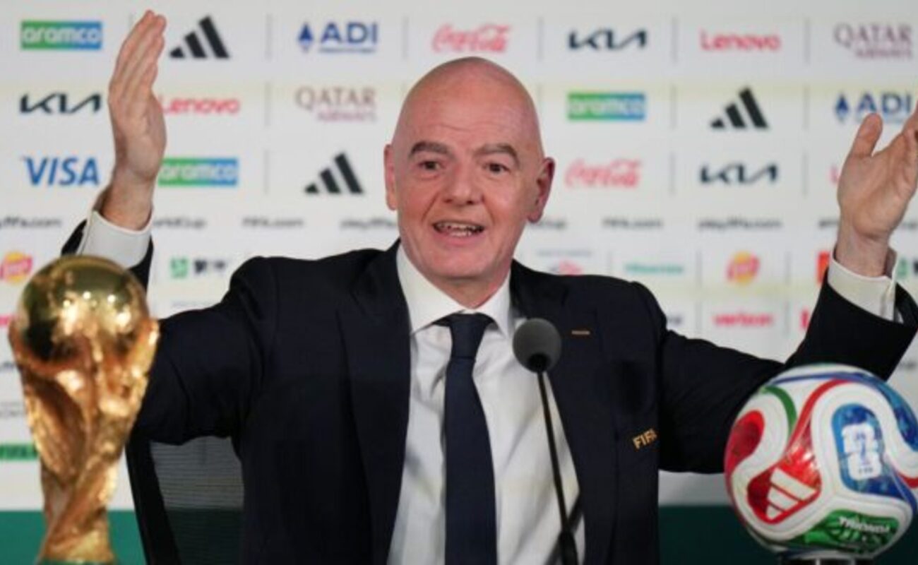 FIFA Scraps Controversial World Cup Investment Plan 1 FIFA President during an interview