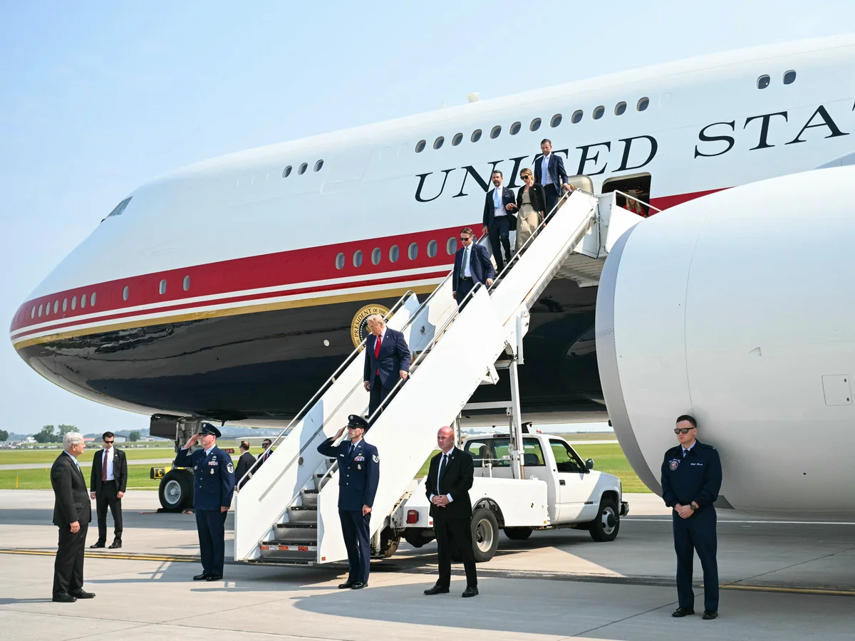 Trump administration subpoenas New York Times journalists over new Air Force One reporting