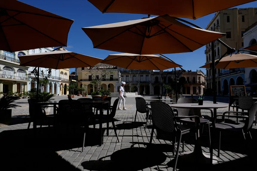 Trump Sanctions on Cuba Deepen Economic Crisis as Tourism Industry Faces Historic Collapse 1 US sanctions have led most major tourism and travel companies to drastically scale back their operations, in Havana, Cuba