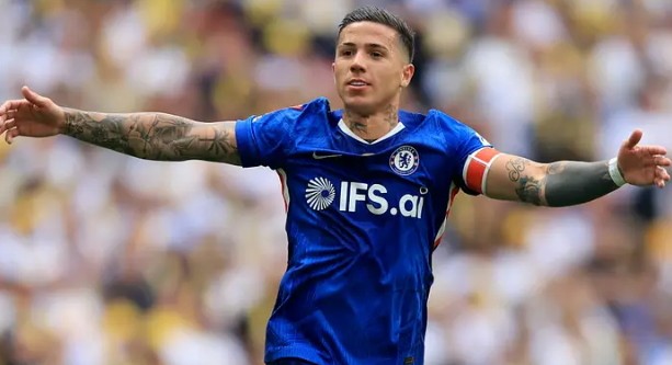 Chelsea set Friday deadline for Manchester City to make £120m Enzo Fernandez offer 1 Enzo Fernandez in action for Chelsea
