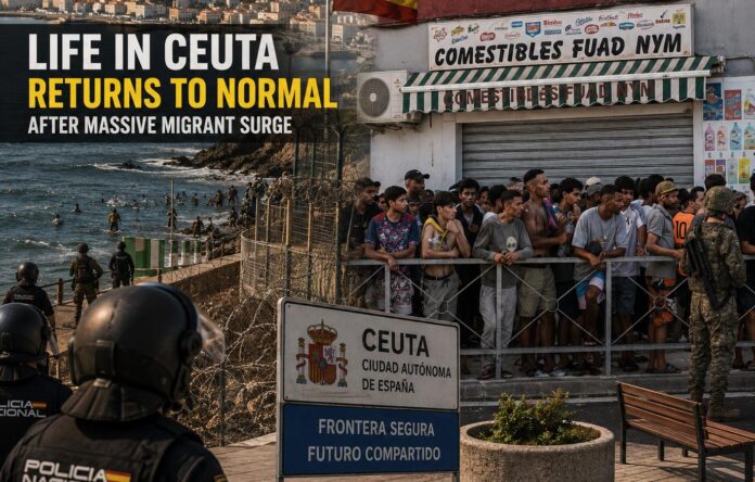 Life-in-Ceuta-Returns-to-Normal-After-Massive-Migrant-Surge-at-Spain-Morocco-Border Life-in-Ceuta-Returns-to-Normal-After-Massive-Migrant-Surge-at-Spain-Morocco-Border