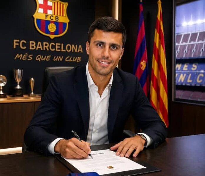 Rodri Signs for Barcelona