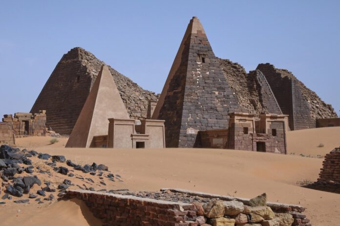 Sudan's civil war threatens ancient pyramids of Meroë Large Sudan's civil war threatens ancient pyramids of Meroë Large