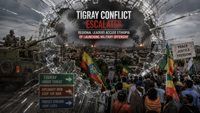 Tigray Conflict Escalates as Regional Leaders Accuse Ethiopia of Launching Military Offensive Tigray Conflict Escalates as Regional Leaders Accuse Ethiopia of Launching Military Offensive