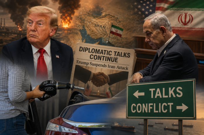 Trump Suspends Iran Attack as Diplomatic Push proceeds