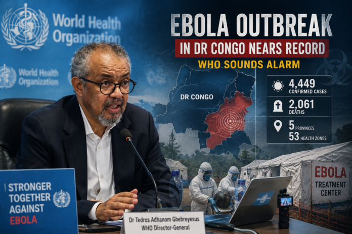 World Health Organisation Chief sounds alarm on ebola outbreak World Health Organisation Chief sounds alarm on ebola outbreak