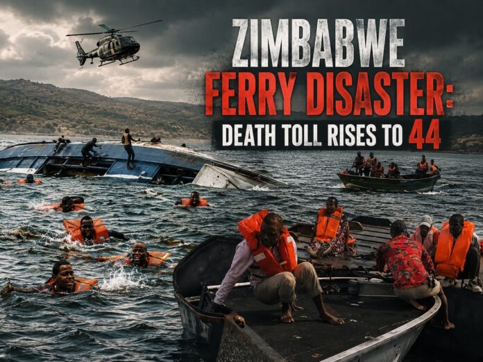 Zimbabwe Ferry Disaster Death Toll Rises to 44 Large Zimbabwe Ferry Disaster Death Toll Rises to 44 Large